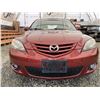 Image 5 : A12M --  2006 MAZDA 3 , Red, 206396 KM