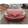Image 6 : A12M --  2006 MAZDA 3 , Red, 206396 KM