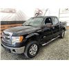 Image 3 : A12N --  2013 FORD F150 SUPER CREW 4X4, Black, 237944 KM