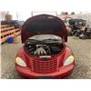 Image 32 : C1 --  2005 CHRYLSER PT CRUISER TOURING CONVERTIBLE, Red, 152341 KM
