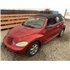 Image 4 : C1 --  2005 CHRYLSER PT CRUISER TOURING CONVERTIBLE, Red, 152341 KM
