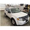 Image 10 : C6 --  2008 FORD ESCAPE HYBRID AWD, White, 177691 KM