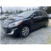 Image 1 : C6E --  2016 HYUNDAI ACCENT SPORT, BLACK, 87,812 KMS