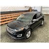 Image 4 : C6H --  2015 FORD EDGE SEL AWD, Black, 127026 KM