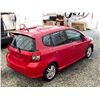 Image 14 : D2-- 2007 HONDA FIT, RED, 220,667KMS