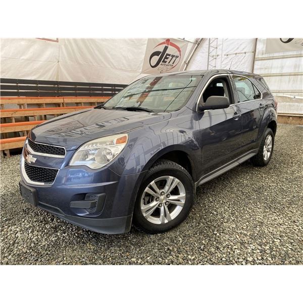 E6 --  2013 CHEVROLET EQUINOX LS AWD, Grey, 220460 KM