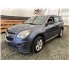 Image 3 : E6 --  2013 CHEVROLET EQUINOX LS AWD, Grey, 220460 KM