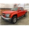 Image 3 : F1 --  2010 CHEVROLET COLORADO LT EXT CAB 4X4, Orange, 180037 KM
