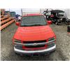 Image 7 : F1 --  2010 CHEVROLET COLORADO LT EXT CAB 4X4, Orange, 180037 KM