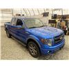 Image 10 : F4 --  2014 FORD F150 SUPERCREW 4X4, Blue, 200856 KM