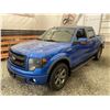 Image 4 : F4 --  2014 FORD F150 SUPERCREW 4X4, Blue, 200856 KM