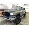 Image 1 : F6 --  2006 DODGE RAM 2500 ST CREW CAB 4X4, Green, 314182 KM