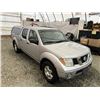 Image 10 : F6D --  2007 NISSAN FRONTIER CREW CAB LE 4X4, Grey, 214548 KM