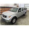 Image 4 : F6D --  2007 NISSAN FRONTIER CREW CAB LE 4X4, Grey, 214548 KM