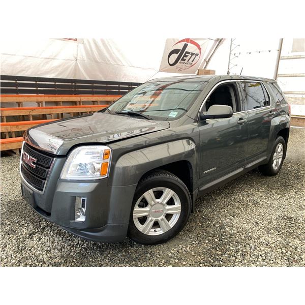 C6Q --  2013 GMC TERRAIN SLE AWD, Green, 136205 KM