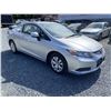 Image 9 : F6C --  2012 HONDA CIVIC LX, Silver, 177,985 KM