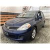 Image 3 : A10 --  2008 NISSAN VERSA S , Blue, 338,256 KM