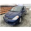 Image 4 : A10 --  2008 NISSAN VERSA S , Blue, 338,256 KM