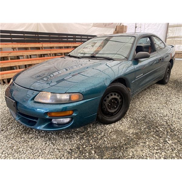 A11 --  1998 DODGE AVENGER ES , Green, 187633 KM "NO RESERVE"