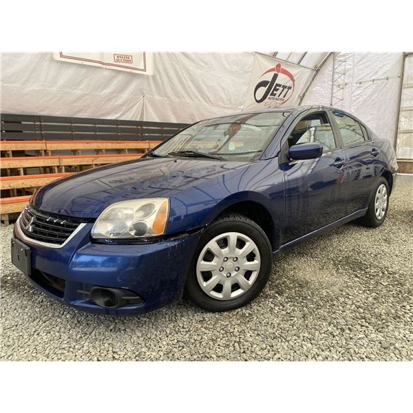 A8 --  2009 MITSUBISHI GALANT ES , Blue, 215550 KM