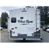 Image 3 : 0E --  2014 WIND RIVER TRAVEL TRAILER BY OUTDOORS RV, White, From The Tongue To The Bumper Is  32' A