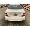 Image 19 : A1 --  2009 MERCEDES C230 4 MATIC AWD, White, 55,747 KMS   "NO RESERVE" DONATE A CAR