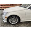 Image 27 : A1 --  2009 MERCEDES C230 4 MATIC AWD, White, 55,747 KMS   "NO RESERVE" DONATE A CAR