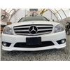 Image 5 : A1 --  2009 MERCEDES C230 4 MATIC AWD, White, 55,747 KMS   "NO RESERVE" DONATE A CAR