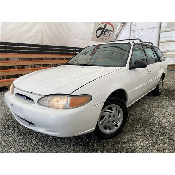 A12A --  1997 FORD ESCORT LX , White, 287,908 KM