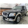 Image 3 : A12H --  2009 FORD EXPLORER EDDIE BAUER 4X4, Black, 268713 KM   "NO RESERVE"