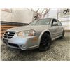 Image 1 : A12K --  2003 NISSAN MAXIMA GLE , Silver, 165731 MILES "NO RESERVE"