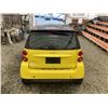 Image 19 : A12J --  2008 SMART FORTWO PURE, Yellow, 66157 KM