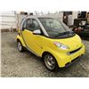 Image 9 : A12J --  2008 SMART FORTWO PURE, Yellow, 66157 KM