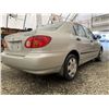 Image 14 : C6N --  2003 TOYOTA COROLLA CE, Grey, 155,617 KM