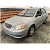 Image 3 : C6N --  2003 TOYOTA COROLLA CE, Grey, 155,617 KM