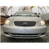 Image 5 : C6N --  2003 TOYOTA COROLLA CE, Grey, 155,617 KM