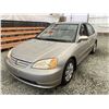 Image 3 : B6 --  2002 HONDA CIVIC, Gold, 121,005 KM