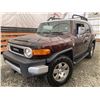 Image 1 : C6B --  2007 TOYOTA FJ CRUISER 4X4, Red, 151850 KMS