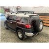 Image 22 : C6B --  2007 TOYOTA FJ CRUISER 4X4, Red, 151850 KMS