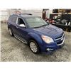Image 10 : D1 --  2010 CHEVROLET EQUINOX LT AWD, BLUE, 179,873 KMS