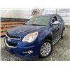 Image 1 : D1 --  2010 CHEVROLET EQUINOX LT AWD, BLUE, 179,873 KMS