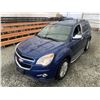 Image 4 : D1 --  2010 CHEVROLET EQUINOX LT AWD, BLUE, 179,873 KMS