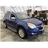 Image 9 : D1 --  2010 CHEVROLET EQUINOX LT AWD, BLUE, 179,873 KMS