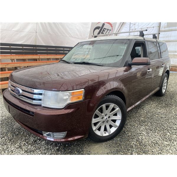 E1 --  2009 FORD FLEX SEL, PURPLE, 183,784 KMS