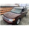 Image 4 : E1 --  2009 FORD FLEX SEL, PURPLE, 183,784 KMS