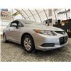 Image 8 : B5 --  2012 HONDA CIVIC LX, Silver, 177,985 KM