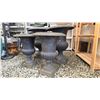 Image 2 : 500 -- ANTIQUE CAST IRON URN PLANTERS.