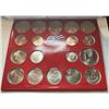 Image 1 : 2009-D Denver Mint Set 18 Total Coins Including 4 Lincoln Pennies, 6 Quarters