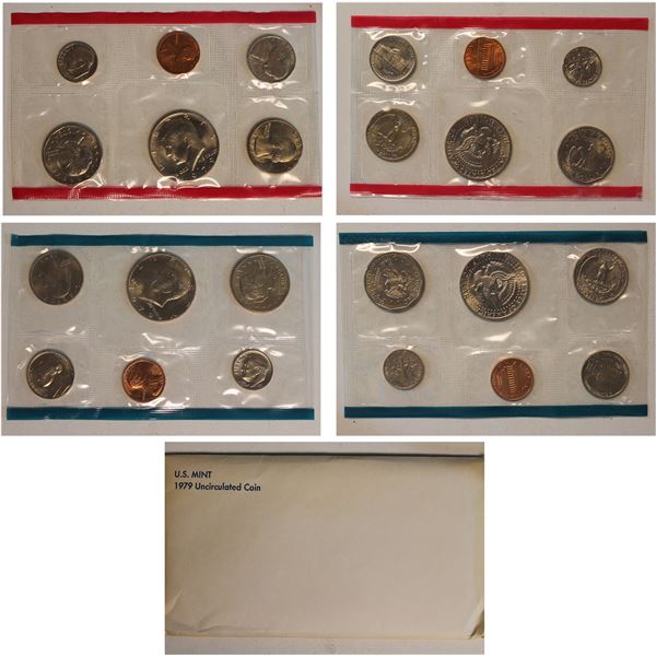 1979 US Mint Set (OGP) with Susan B Anthony dollar 12 coins