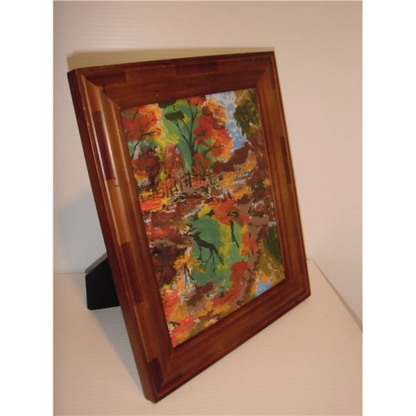 Original painting #748 Fun Landscape by LangdonArt -LangdonArt paysage peinture originale Plaisirs